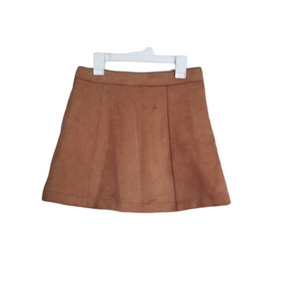 5/$25 Forever 21 suede button up skirt - Picture 6 of 6